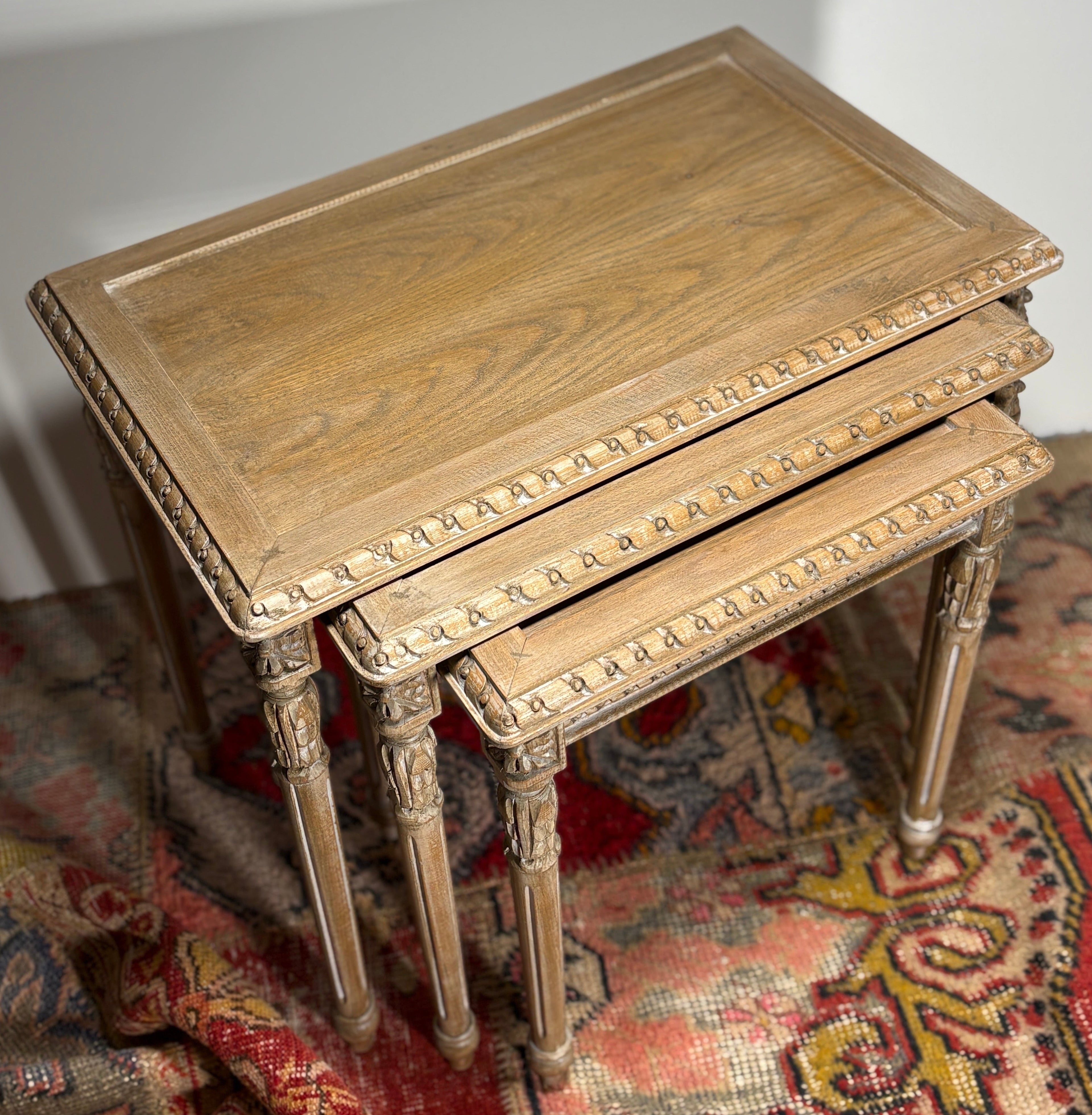 Zigon Sehpa Ahşap 3lü Luko